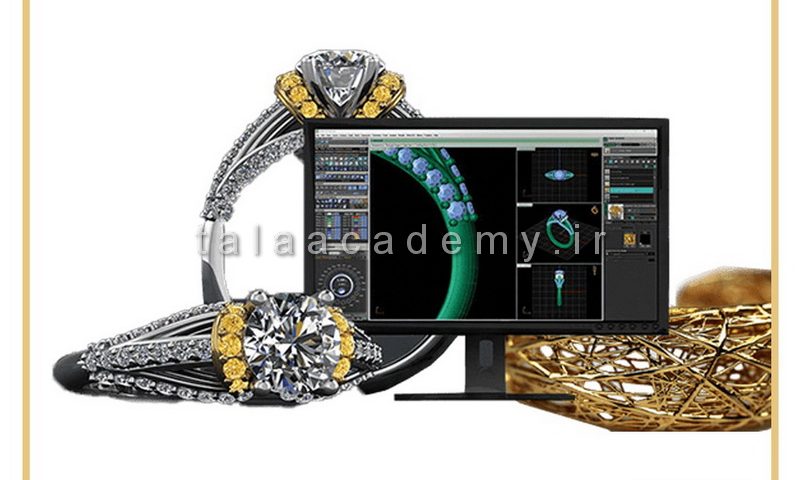 آموزش طراحی طلا و جواهرات با نرم افزار ماتریکس